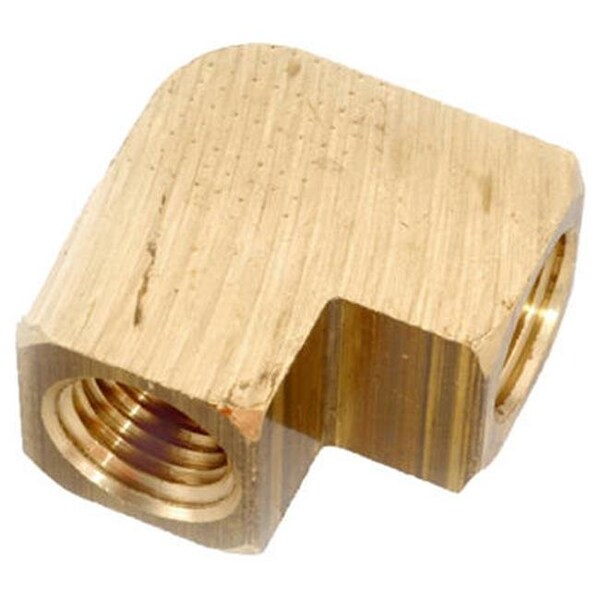 Anderson Metals 756100-06 .38 in. Low Lead Brass 90 Degree Elbow